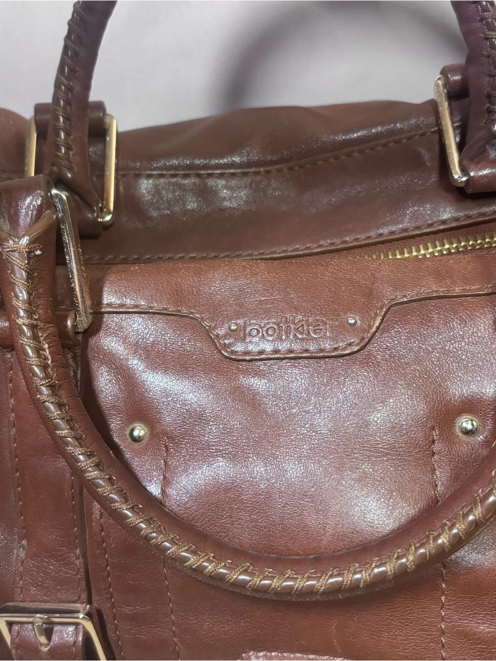 Women’s Botkier Structured Satchel Bag in Brown